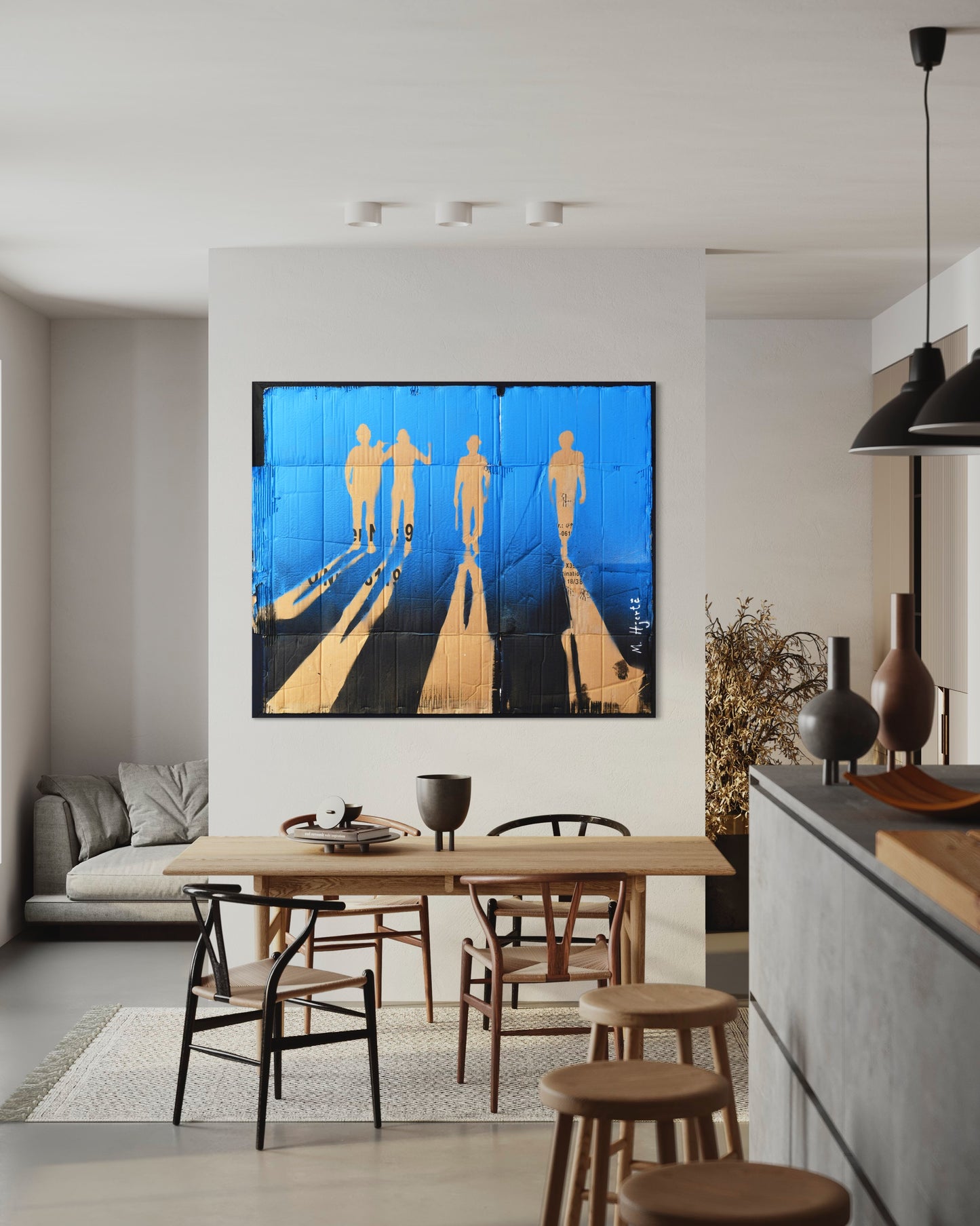 032 : Original painting / graphics, exhibited at Møbler & Miljø, Moa Park