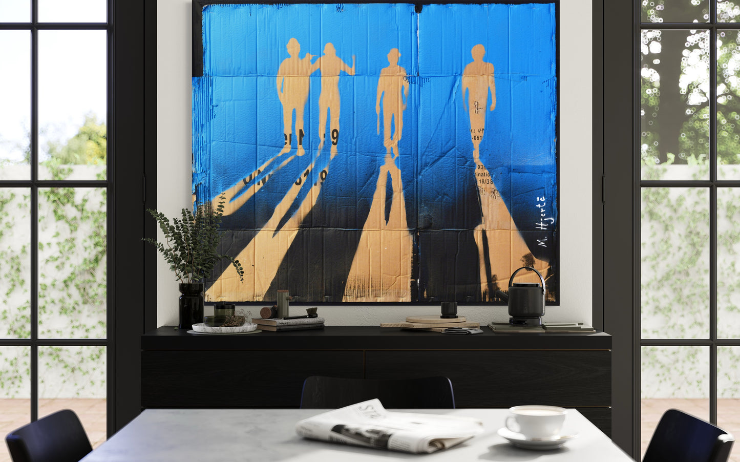 032 : Original painting / graphics, exhibited at Møbler & Miljø, Moa Park