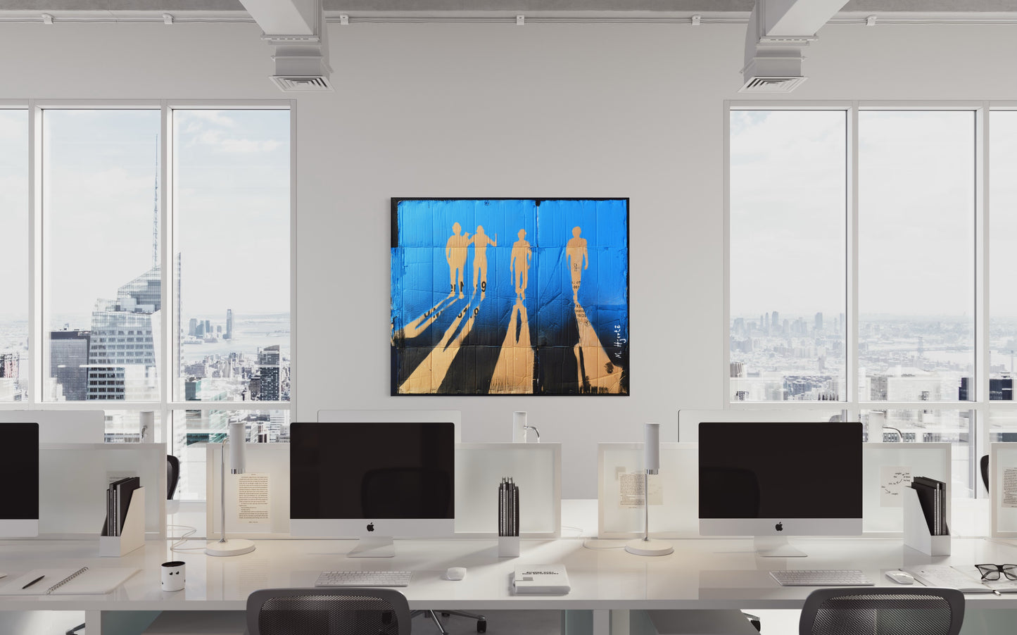 032 : Original painting / graphics, exhibited at Møbler & Miljø, Moa Park