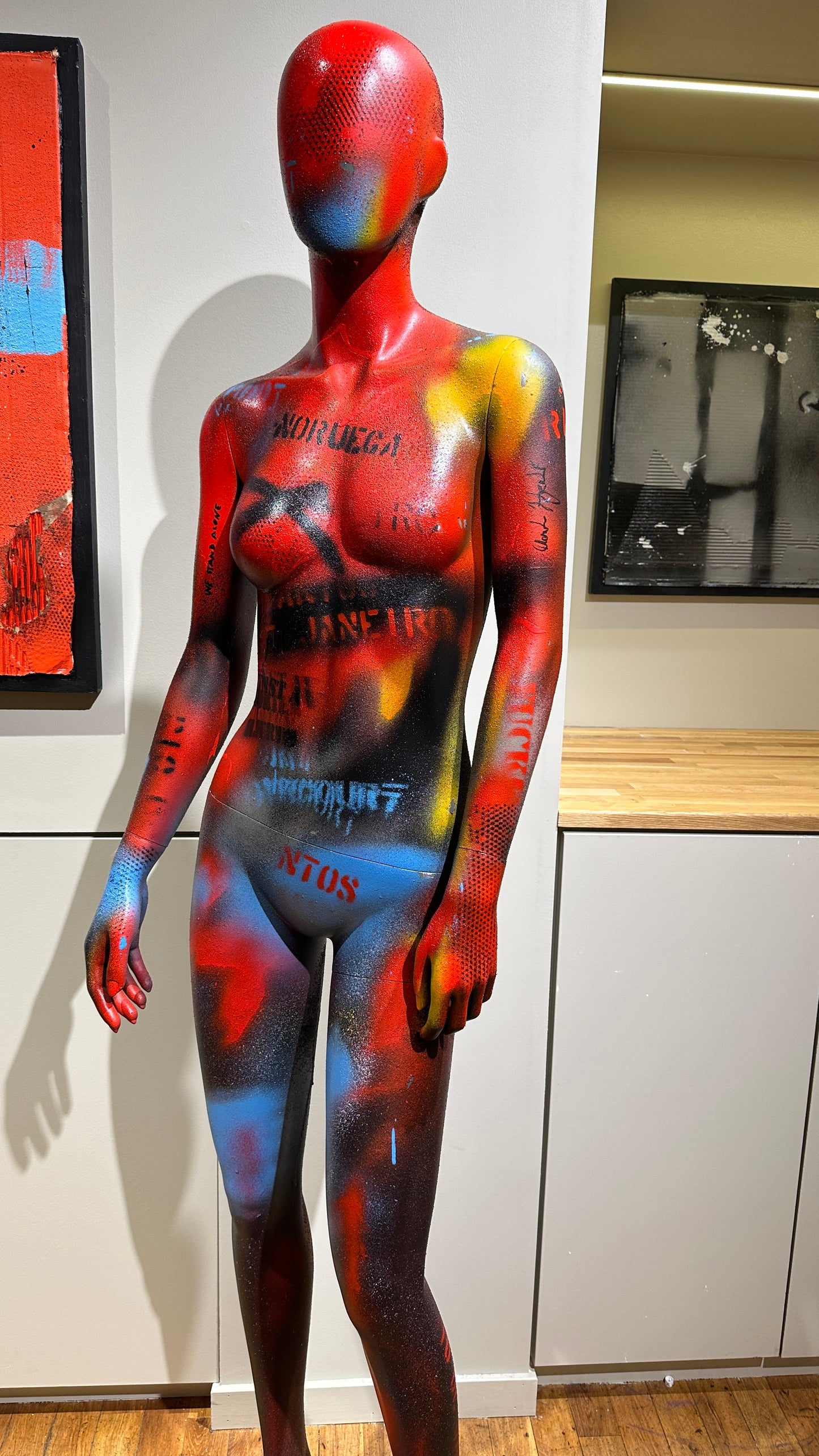 Showroom Dummie - Original Artwork by Maarten Eivind