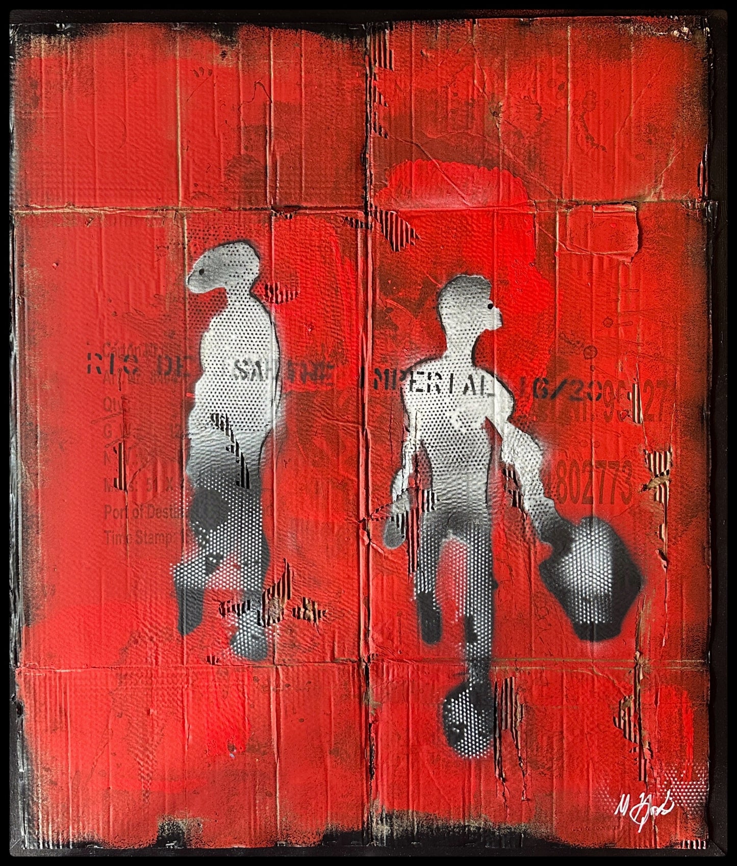 Meeting at Times Square – Original Artwork by Maarten Eivind