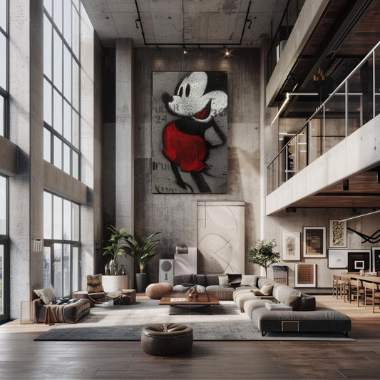 
Visualised in a contemporary interior setting to illustrate scale and spatial impact.